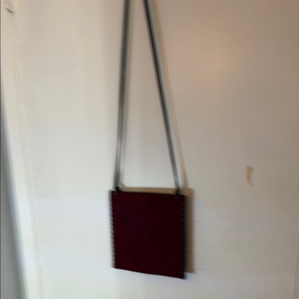 Fossil Burgundy Crossbody Bag